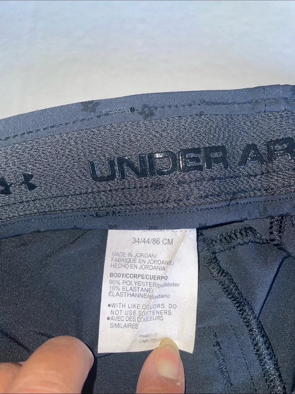 Under Armour Men’s Black Patterned Chinos